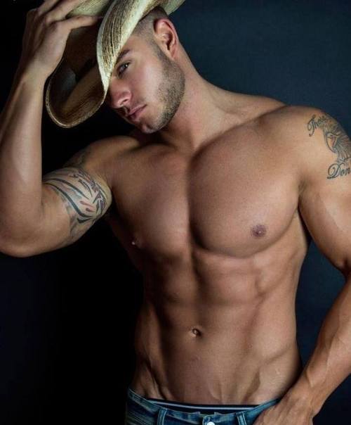 cowboy shirtless 0333