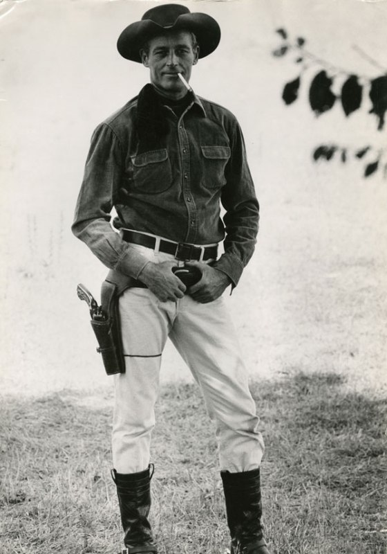 Guy Madison circa 1965, by Pietro Pascuttini