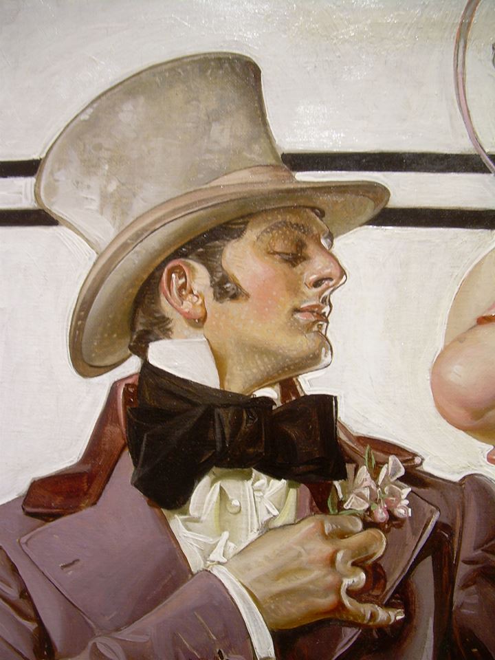 Detail from a Leyendecker illustration | MATTHEW'S ISLAND