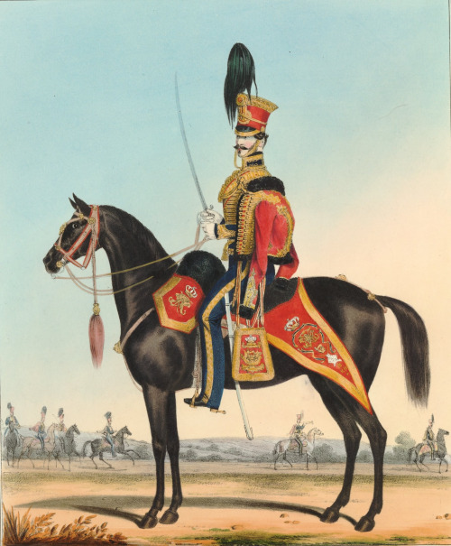 Officer of the 15th Hussars, Great Britain, 1831, C.H. Martin