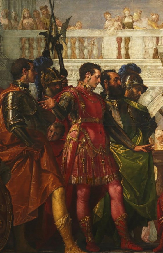 Paolo Veronese. Detail from The Family of Darius before Alexander