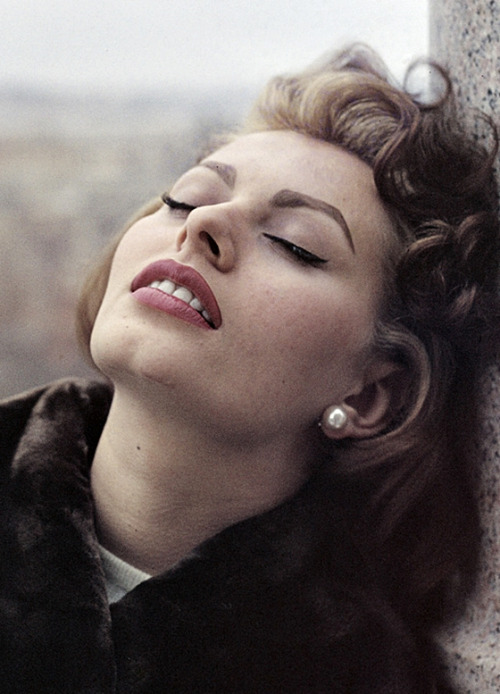 Portrait of Sophia Loren, undated.