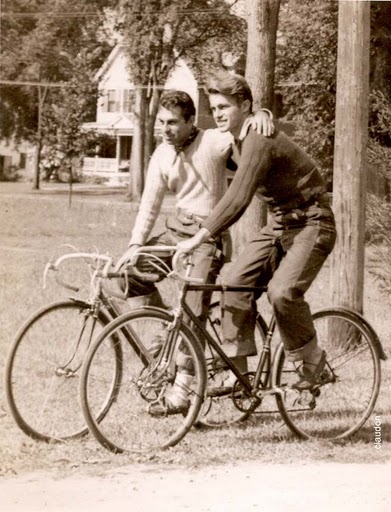 bicyclists together 1