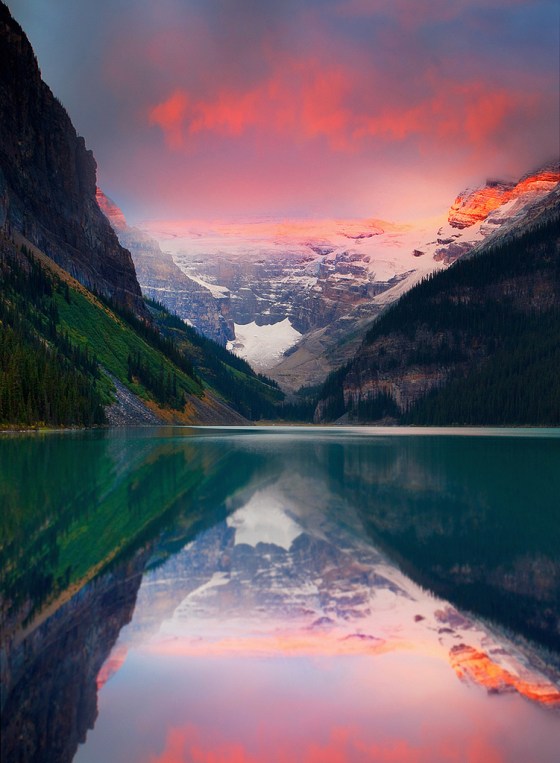 Lake Louise Banff National Park by kevin mcneal