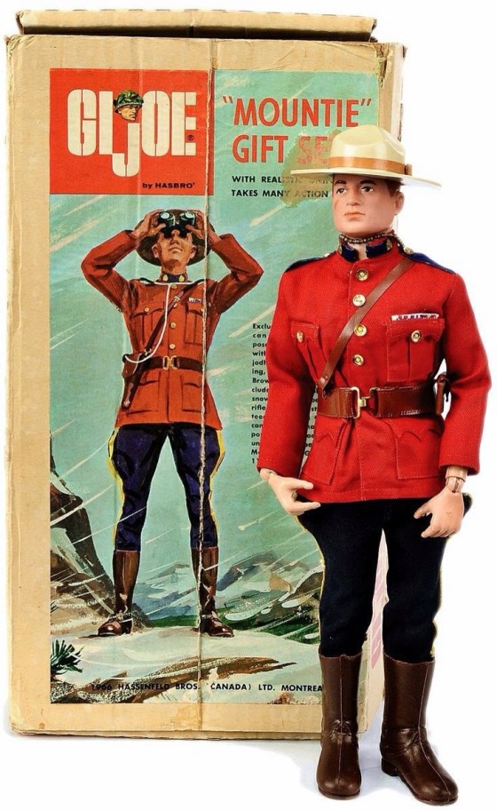 canadian mountie doll