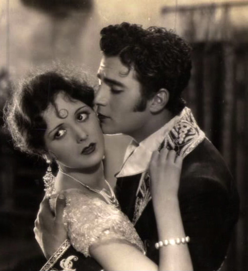 Gilbert Roland Mary Astor in Rose of the Golden West c.1927