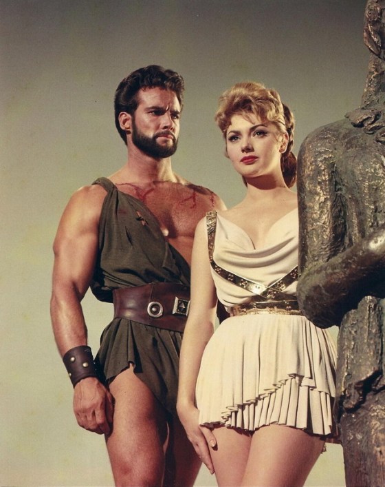 Steve Reeves and Sylva Koscina in Hercules (Pietro Francisci, 1958)