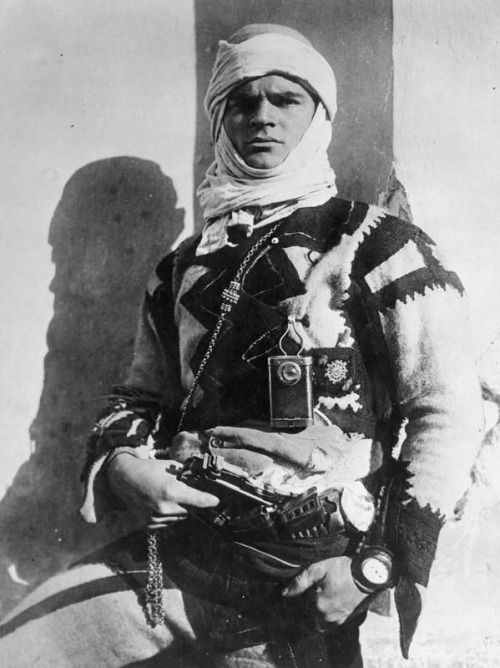 An Albanian auxiliary in January 1916, part of the “Albanian Legion” raised by the Austro-Hungarian Army to fight for the Dual Monarchy.