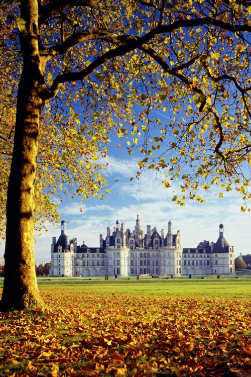 Chateau de Chambord, Loire Valley, France