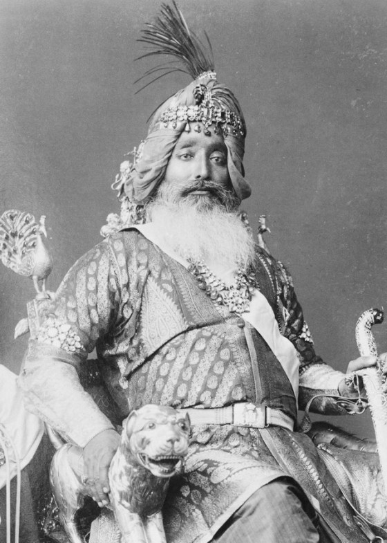 Maharajah Raghbir Singh of Jind. 1887