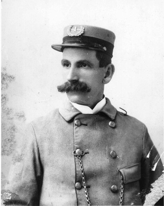 stache postal worker
