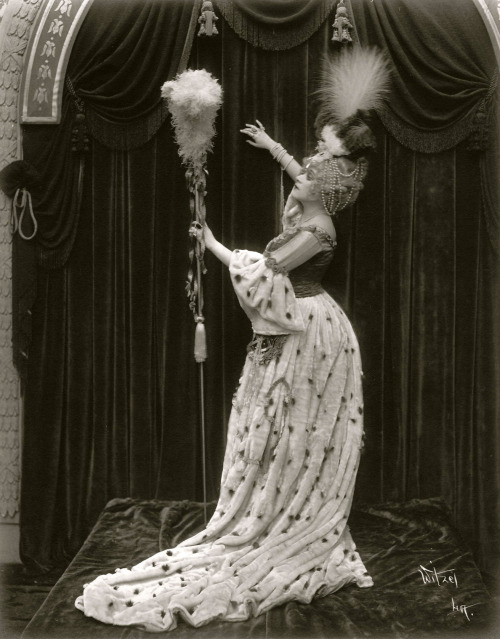 Theda Bara in a 1917 image still from Madame Du Barry