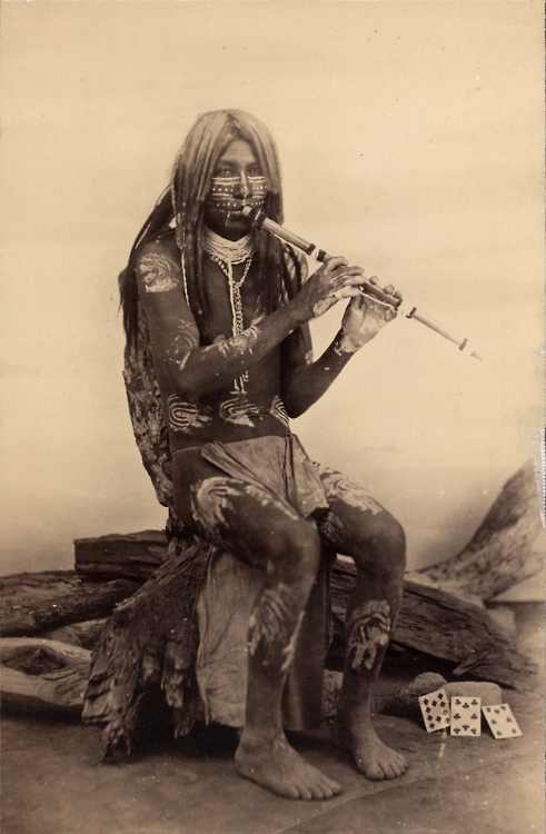 native-american-yuma-musician-arizona-1870