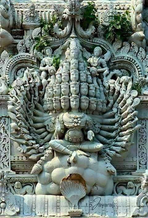 lord-siva-with-26-faces-52-hands-on-the-temple-tower-of-tamilnadu