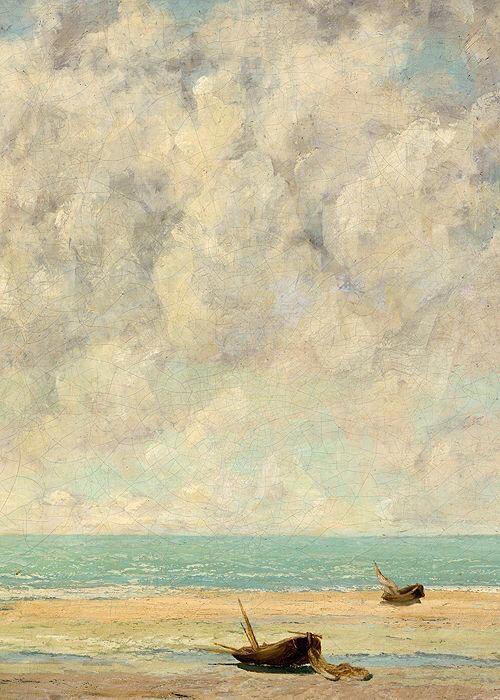 the-calm-seadetail-gustave-courbet-1869