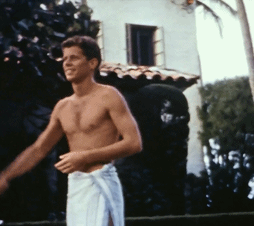 jfk-shirtless-gif