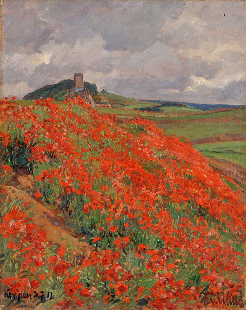 radiant-poppies-on-eifel-hallways-fritz-von-wille