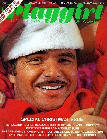 santa-burt-reynolds-ont-he-cover-of-playgirl