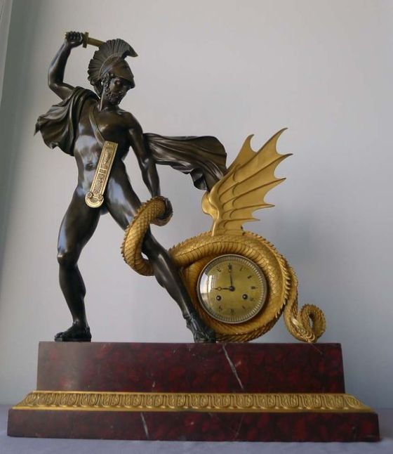 warrior-clock
