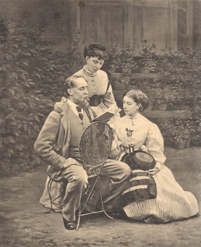 charles-dickens-reading-to-his-two-daughters-1869