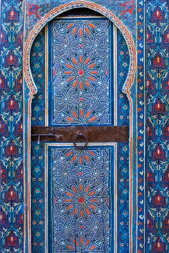 door-blue-morocco
