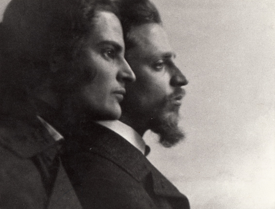 Clara Rilke Westoff & (one of my favourite writers) Rainer Maria Rilke ...