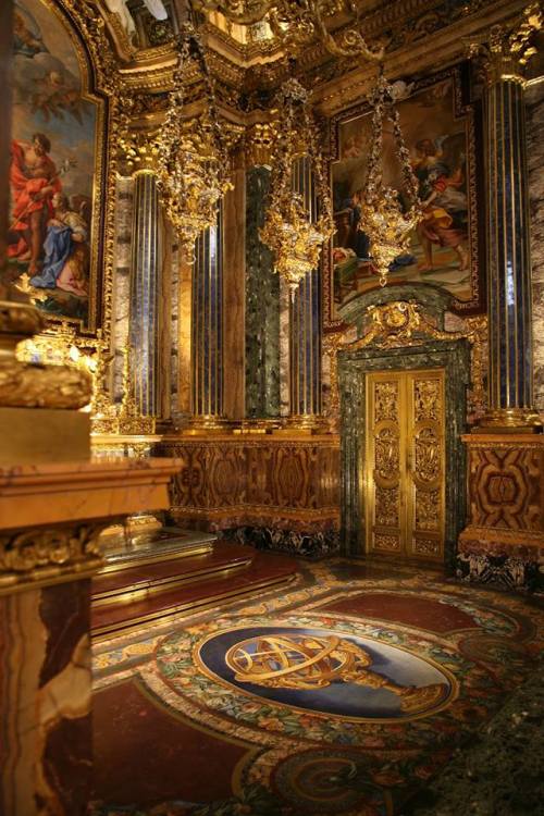 Chapel of Saint John the Baptist at religious Saint Roch Church. Lisbon
