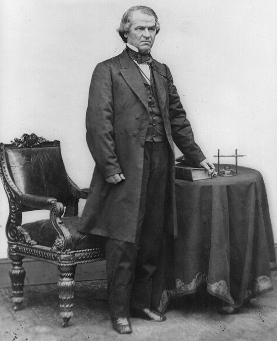 president andrew johnson