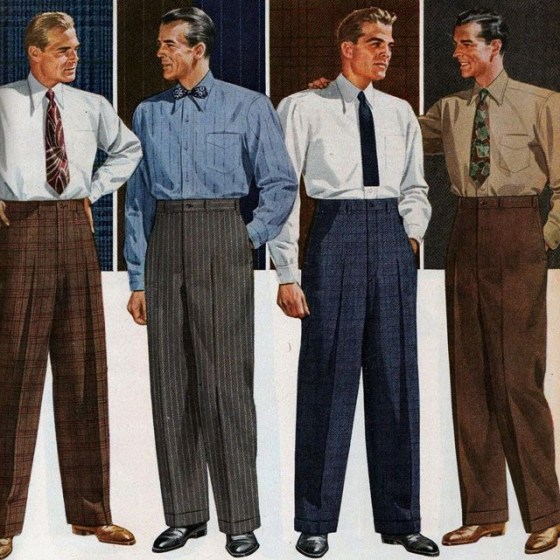 1940s MEN'S PANTS