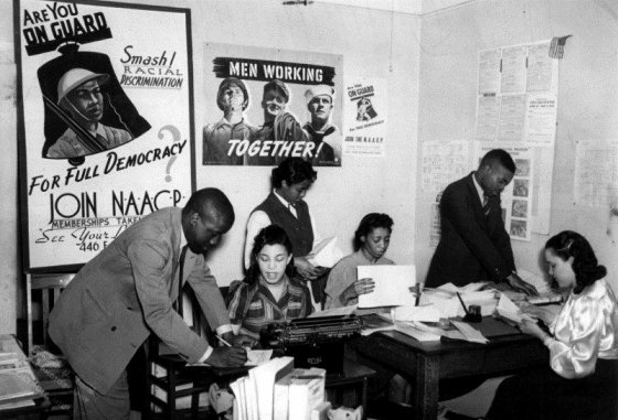 civil rights NAACP detroit 40s