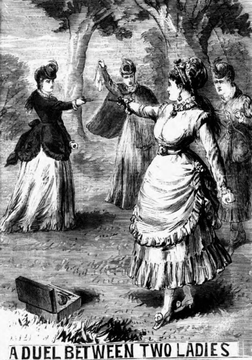 duel between ladies