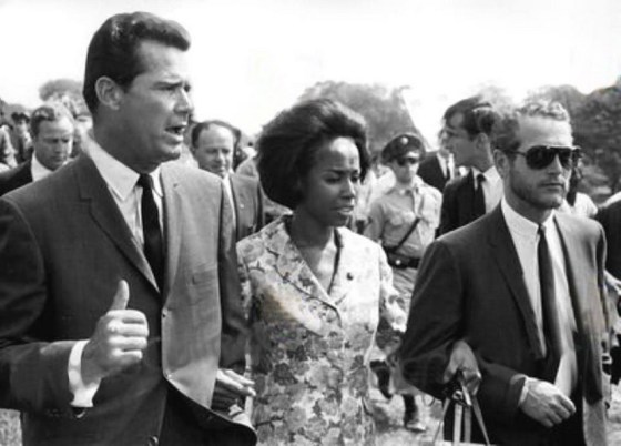 James Garner, Diahann Carroll, and Paul Newman