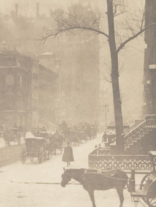 NYC 5th ave 1900 Alfred Stieglitz