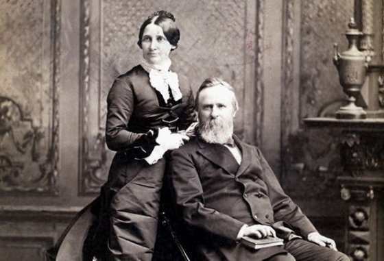 rutherford b hayes and wife lucy