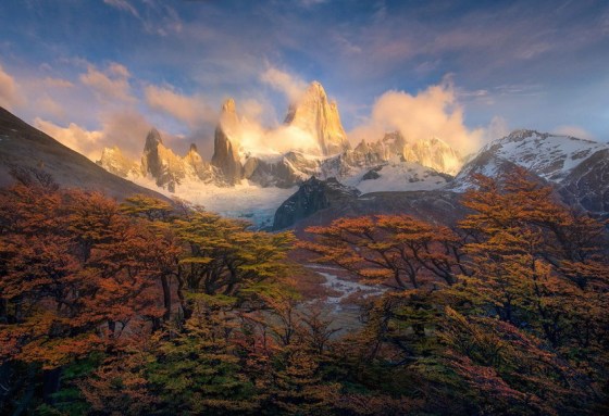 chile-argentina mountains