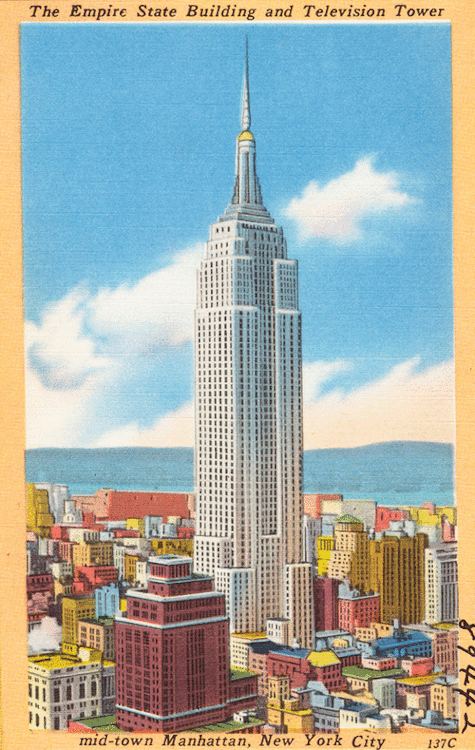 NYC empire state bldg