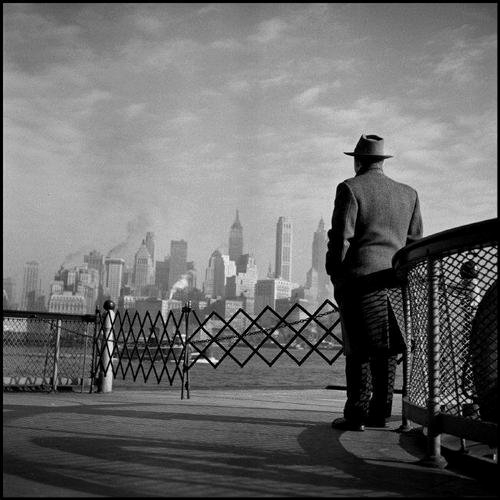 NYC Staten Island Ferry,1951, by Burt Glinn