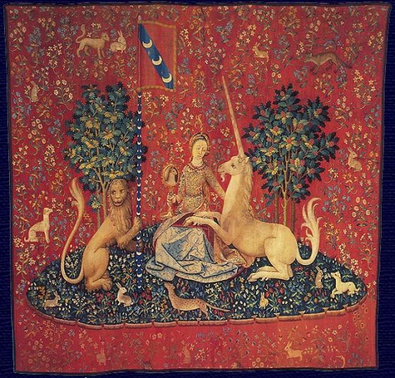 UNICORN TAPESTRY 5501
