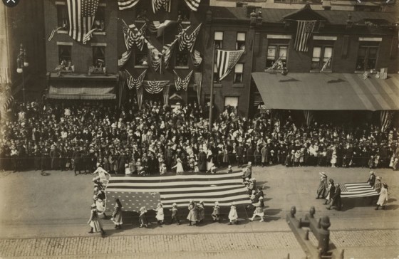 victory parade 1918