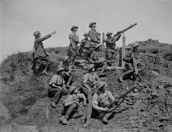 WWI BRITISH ANTIAIRCRAFT