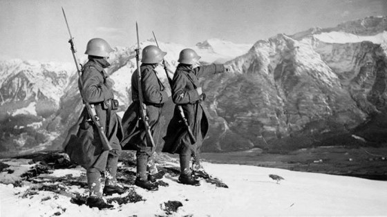 WWII SWISS SOLDIERS