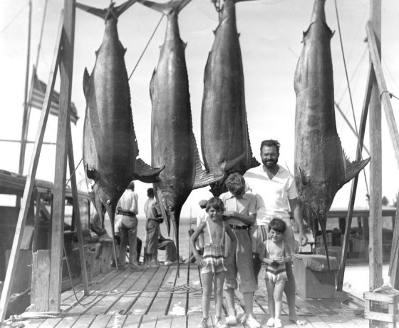 ernest hemingway 30s bahamas