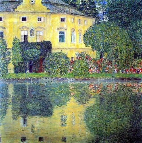 Gustav Klimt - (1862 -1918), Il Castello Kammer sul Attersee IV, 1910
