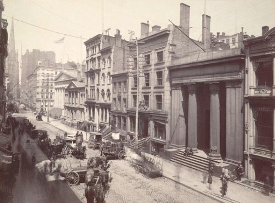 NYC WALL ST 1883