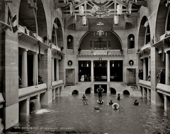 SWIM POOL AT A CASINO