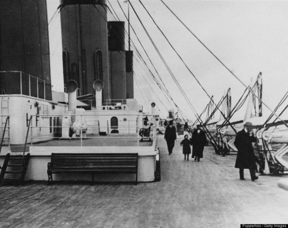 TITANIC 2nd CLASS DECK