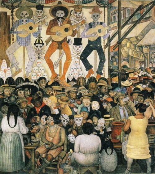 Diego Rivera Day of the Dead, 1924