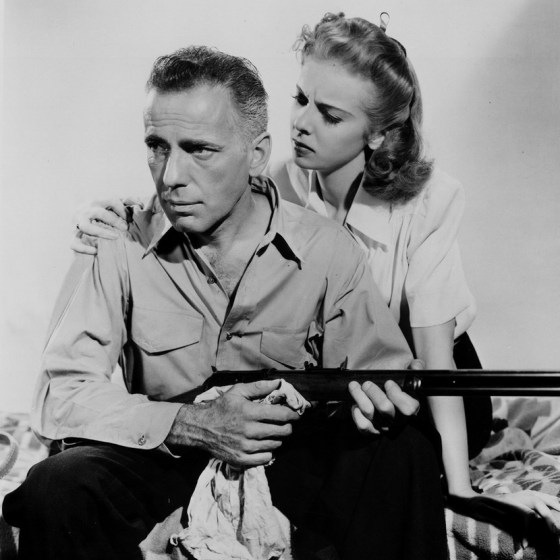 Humphrey Bogart and Ida Lupino in Raoul Walsh's HIGH SIERRA ('41)