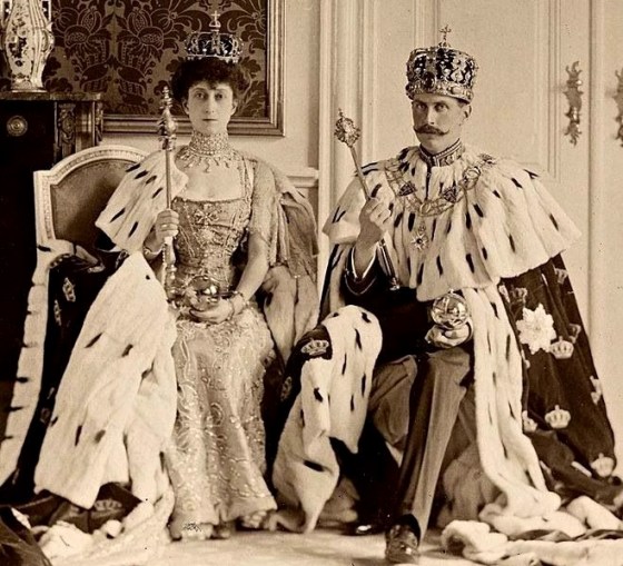 Queen Maud of Wales and Haakon VII of Norway