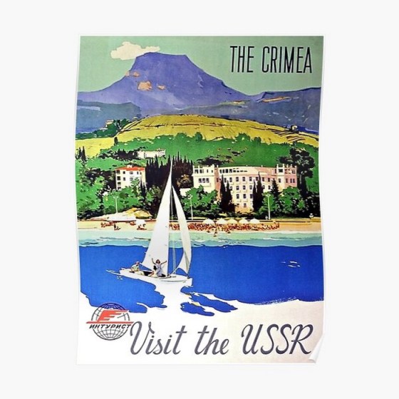 soviet crimea poster